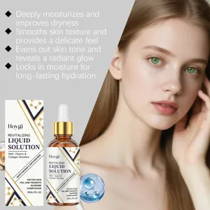 HOYGI Revitalizing Liquid Solution 30ml siero viso idratante con vitamine e collagene.