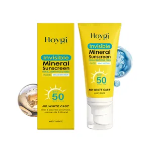 HOYGI Sanfte Gesichts-Sonnencreme SPF Sonnenschutz Leichte Feuchtigkeitsspendende Lotion Für Den Täglichen Außeneinsatz