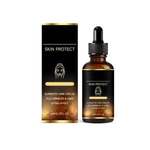 Siero viso anti-età 60ml con pipetta, riduce le occhiaie, rassoda e tonifica la pelle.