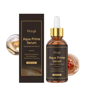 Siero Viso Idratante Aqua Prime Cura Della Pelle Liquido Idratante E Illuminante Con Flacone Contagocce In Vetro