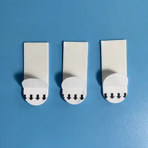 Replacement adhesive strips, double-sided heavy duty mounting strips for wall hooks.