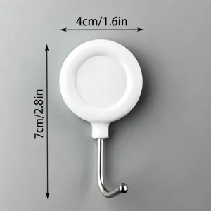 Gancio magnetico bianco forte per frigorifero supporto in metallo accessorio pratico utile