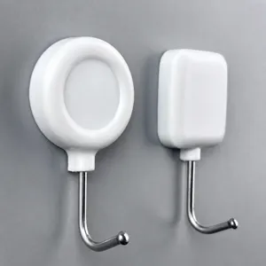 Gancio magnetico forte per frigorifero, appendiabiti da parete senza fori, organizer cucina.