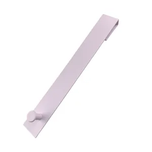 Gancio da porta in plastica senza foratura gancio singolo per bagno camera cucina appendiabiti