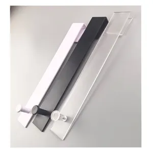 Appendino per porta in plastica senza foratura gancio cappotto bagno camera da letto 3pz