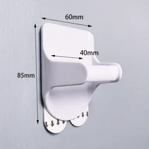 Supporto a parete per flacone spray con base adesiva senza foro e dimensioni precise