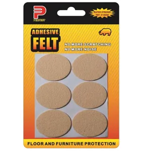 Patins en Feutre de Protection pour Meubles Autoadhésifs Pied de Table Chaise Protecteur de Sol Antidérapant Réduction du Bruit