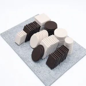 Set de patins en feutre pour meubles, protections autocollantes pour pieds de chaise