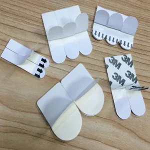 Double-sided removable adhesive strips traceless hanging tape wall friendly sticky pads replacement