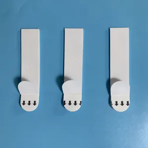 White removable double-sided adhesive hanging strips foam tape for seamless hooks replacement.
