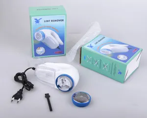 Electric lint remover plug-in fabric shaver clothes fuzz pill remover with brush