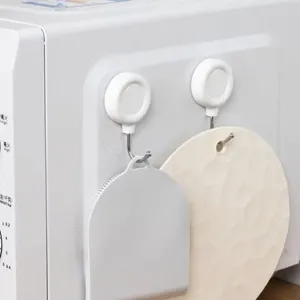 Ganci magnetici forti per frigorifero, ganci metallici senza perforazione per appendere utensili.