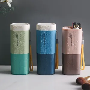 Multifunctional travel toothbrush cup portable outdoor storage washing cup toothbrush kit