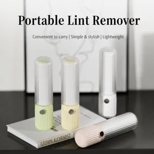 Portable Lint Roller Tearable Household Clothes Hair Remover Roller Dust Brush With Dust Cover Compact Design Storage Tool