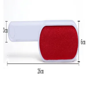 Double-sided electrostatic lint remover brush for clothes and pants, 26cm large size.