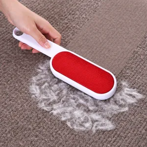 26cm Large Double-Sided Lint Remover Brush for Clothes and Carpets, ABS Plastic Dust Brush