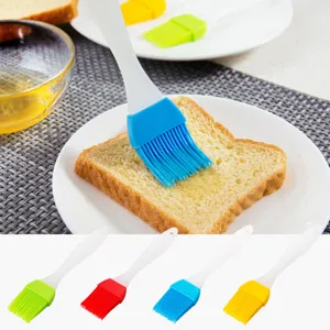 Pincel de silicona para reposteria y barbacoa, brocha de aceite resistente al calor.