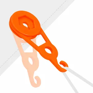 Outdoor Kamperen Tent Clip Luifel Schaduw Schuilplaats Bevestiging Klem Kunststof Ronde Schijf Gesp