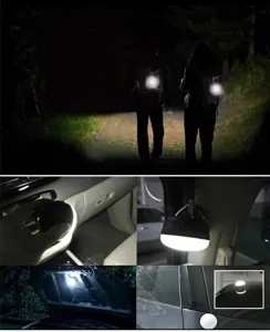 Tragbare LED Campinglampe für Outdoor Nachtwandern Zeltbeleuchtung und Autoreparatur.