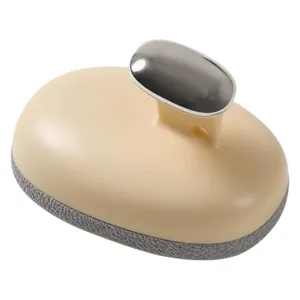 Brosse de bain ergonomique avec poignée, brosse exfoliante confortable pour la douche quotidienne.