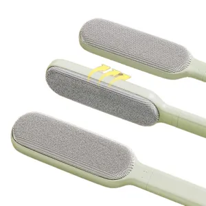 Electrostatic hair removal brush lint roller for clothes coat sweater double sided cleaning tool.