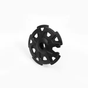 Trekkingstok sneeuwmand moddermand vervanging accessoire zwart plastic onderdeel