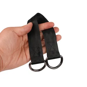 Outdoor swing strap 24cm hanging buckle connection belt for pull-up bar fitness accessory