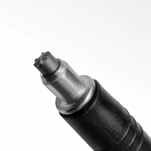 Durable trekking pole replacement tip with anti-slip design for outdoor hiking and climbing.