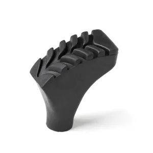 Puntali per Bastoncini da Trekking in Gomma a Forma di Ferro di Cavallo Copertura Protettiva per Bastone Antiscivolo Accessori