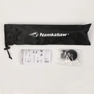 Namkabaw Wanderstock Zubehör Set mit schwarzer Aufbewahrungstasche und Anleitung.