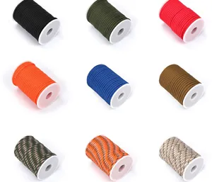 Corda di sopravvivenza paracord 4mm 7 ancore multicolore tenda tirante braccialetto bobina