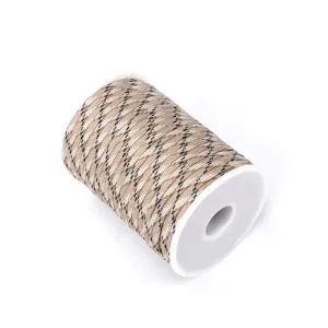 Bobina di paracord 4mm a 7 fili per tenda da campeggio cordino per braccialetto all'aperto