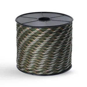550 Paracord 9-Strand Survival Rope Outdoor Camping Military Tactical Cord 100M Reel