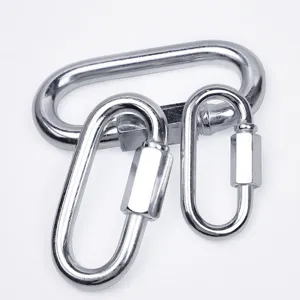 Exoterikou Galvanismenos Sidero Karabiner Grigoris Syndesis Anhektiko Alsyda Syndetiras Asfaleia Oval Karabiner