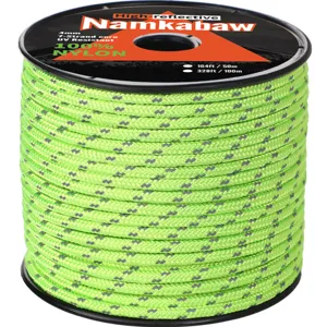 Reflective paracord 4mm 7 strand nylon outdoor camping tent windproof rope spool 50m 100m