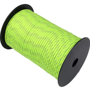 Ανακλαστικό σχοινί επιβίωσης paracord 7 κλώνων για σκηνή κάμπινγκ σε καρούλι.