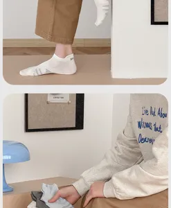 Herren sportliche atmungsaktive Netz-Kurzsocken Sommer Laufen bequeme Passform Baumwolle