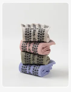 Five-toe yoga socks women cotton non-slip pilates fitness athletic sports toe socks