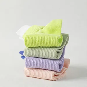 Pure cotton anti-pilling women short socks dopamine style comfortable breathable casual socks