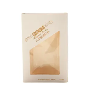 Boîte d'emballage de pendentif d'huile essentielle de voiture boîte en papier vide fenêtre