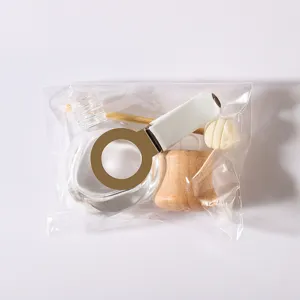 Auto Lüftungsschlitz Parfüm Clip Glas Diffusor Flasche leere Aromatherapie Set mit Holzstäbchen