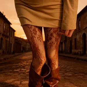 Retro floral lace hollow out fishnet tights y2k style sexy hosiery for women daily wear fashion