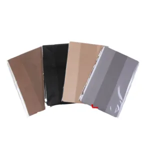 Collants sans entrejambe ultra-fins pour femmes en quatre couleurs, présentés en éventail.