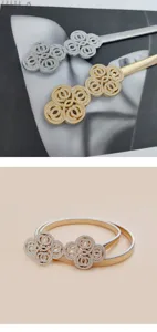 Elegante cadena de cintura de metal para mujer, cinturón de vestido elástico en oro y plata.