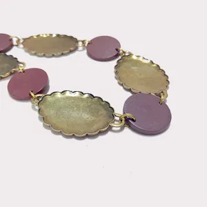Catena da cintura in metallo retrò francese da donna, elegante accessorio per abito.