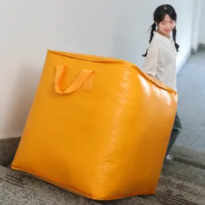 Grande borsa per riporre traslochi impermeabile resistente all'usura per vestiti coperte