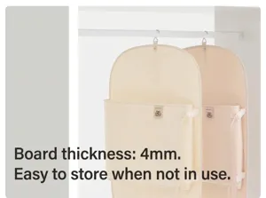 Sacchetto di stoccaggio per vestiti a compressione sospeso con pannello da 4 mm, armadio.