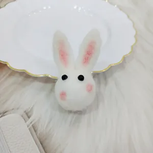 Handgefertigte Wollfilz Rentier Hase Küken Bär DIY Zubehör Für Haarklammern Broschen Weihnachtsdekoration Schmuckherstellung