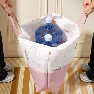 Sac de rangement étanche et épais pour déménagement, organisateur de vêtements pour dortoir.