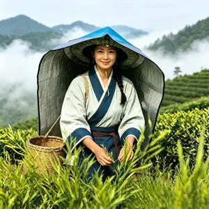 Outdoor Sun Protection Hat Waterproof Cloak Thermal Insulation Sunshade Cap UV Blocking Farm Work Sun Hat